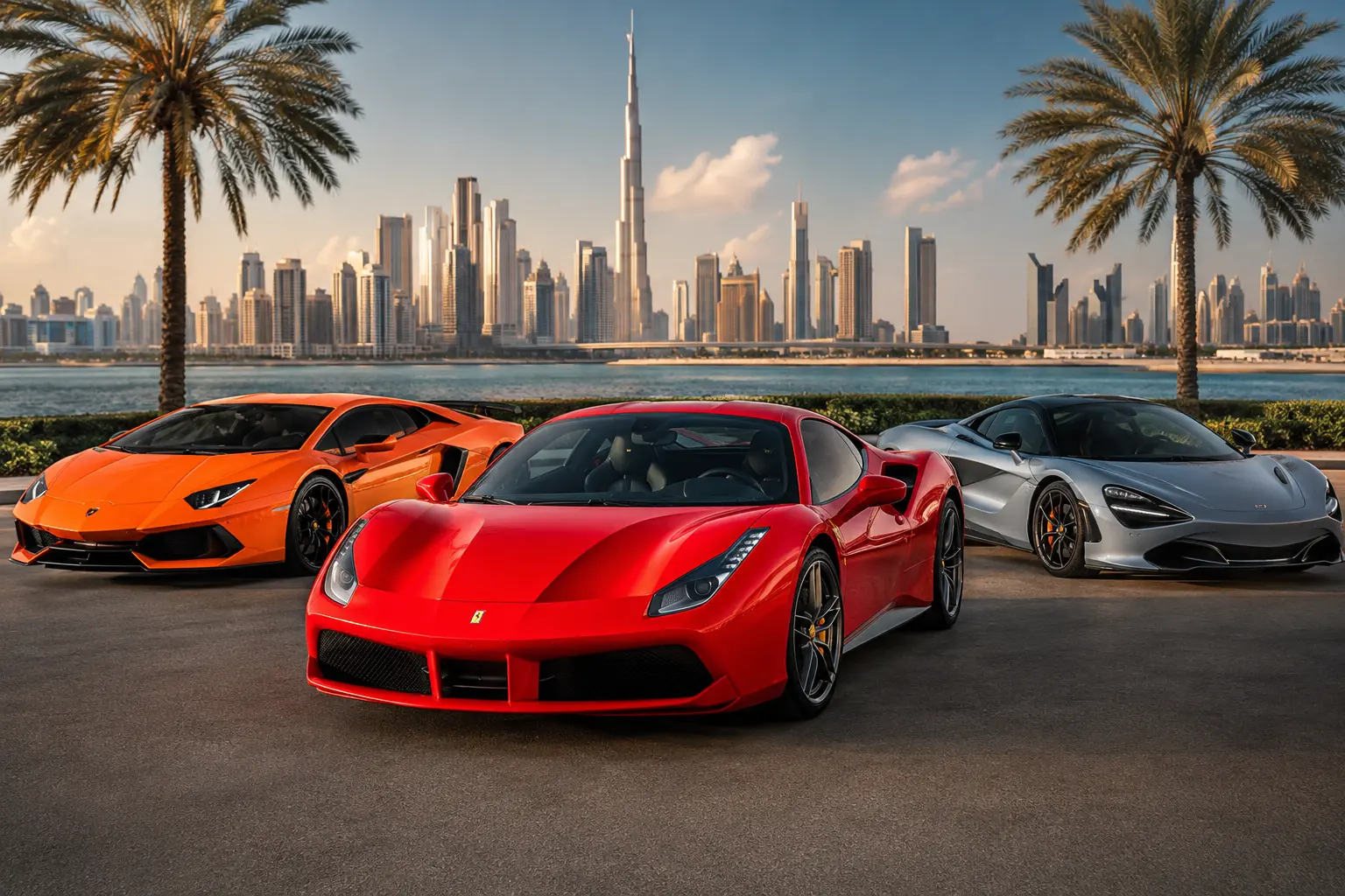 Renting sports cars in Dubai